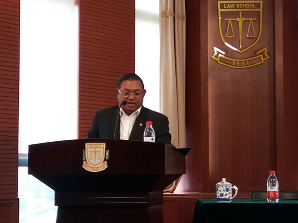 缅甸前外长吴温纳貌伦在云南大学演讲：我的外交经验与我眼中的中缅关系