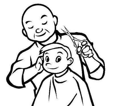 剃头的故事（杨民政）