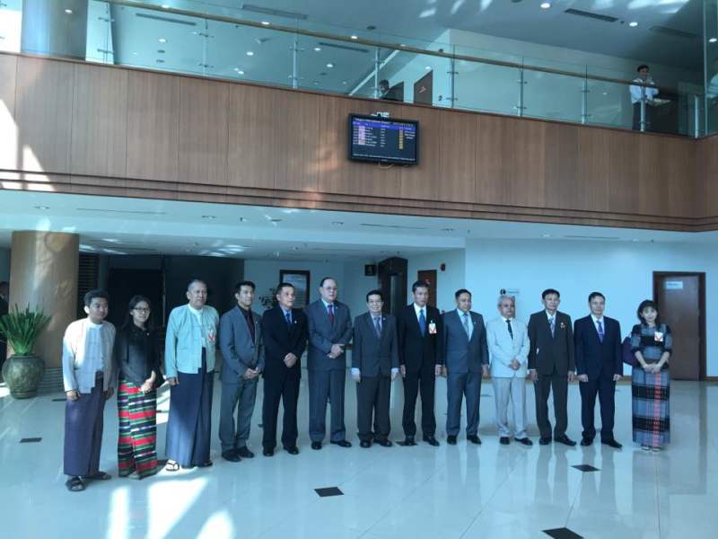 缅甸和平委员会代表团赴华