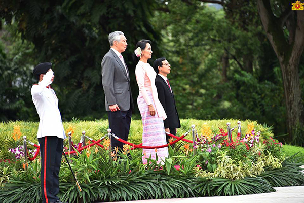 杜昂山素季发出豪言壮语：二十年超越新加坡！