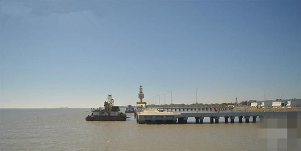 实兑码头建设项目有望将于本月内竣工投入使用