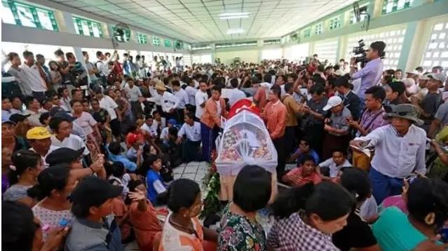 他倒下了 成千上万的“亲人”站出来——缅华社会为1.29仰光机场刺杀案见义勇为遇害华人司机苏正华家属捐款