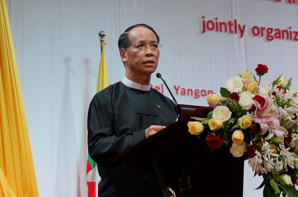 缅甸前副总统赛貌康：发挥人文优势 拉近缅中民心