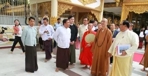中国佛教协会代表团结束对缅交流访问