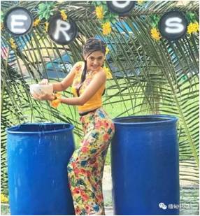 激情的2017年泼水节-杨璨云