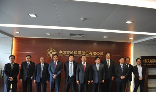 中交公司副总裁孙子宇会见缅甸联邦议会官员