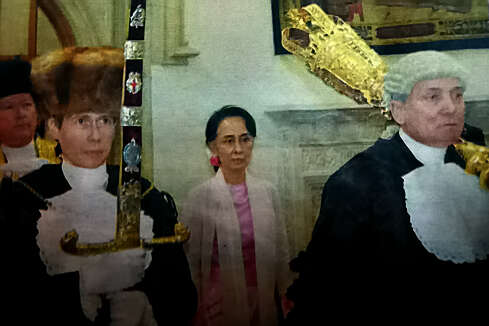 国务资政杜昂山素季荣获伦敦市特别荣誉勋章