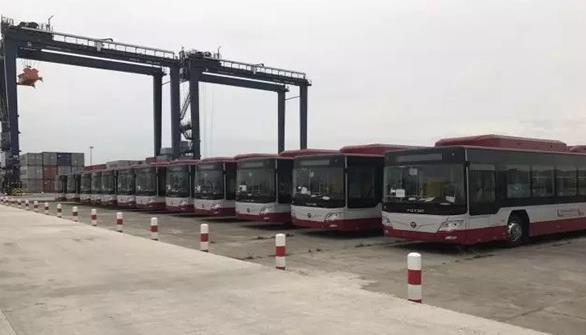 千台清洁能源公交交付缅甸