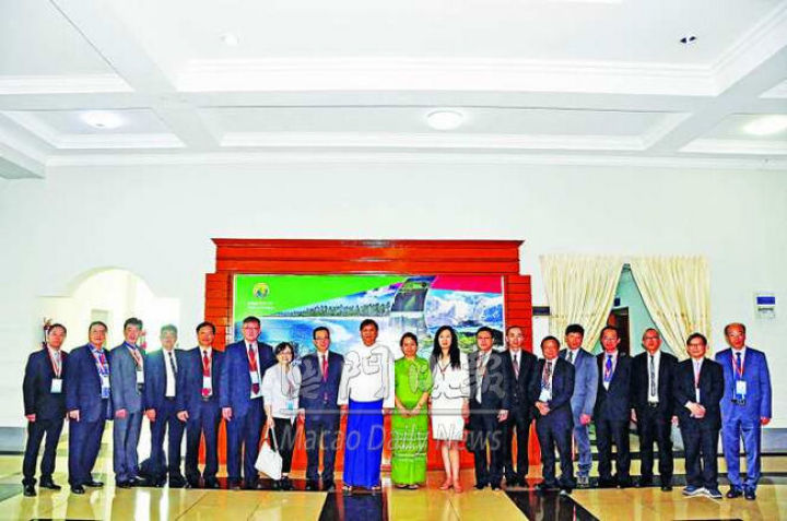 缅华工商会访缅甸政府部门 促澳缅旅游教育合作共赢