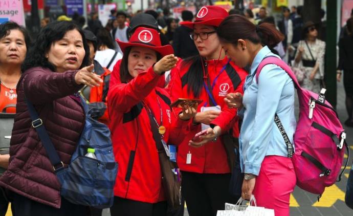 中国游客剧减 韩国免税店面临倒闭危机