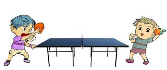 打乒乓球-晨阳