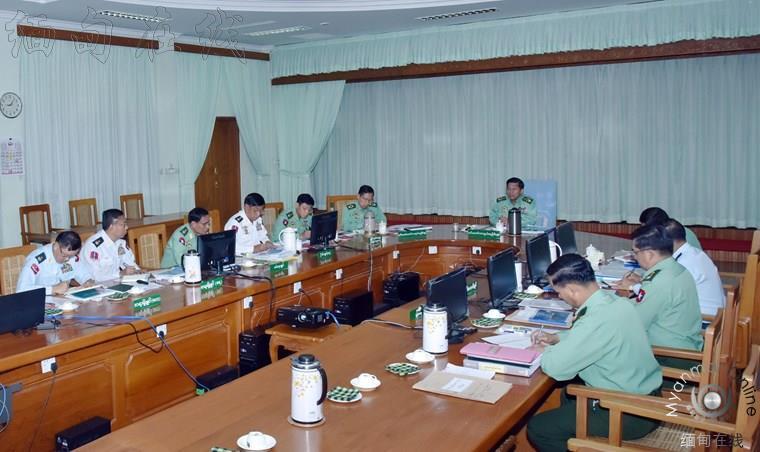 缅军就Y-8坠机事件召开会议