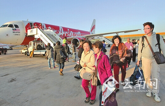 昆明长水机场南亚东南亚航班增速快