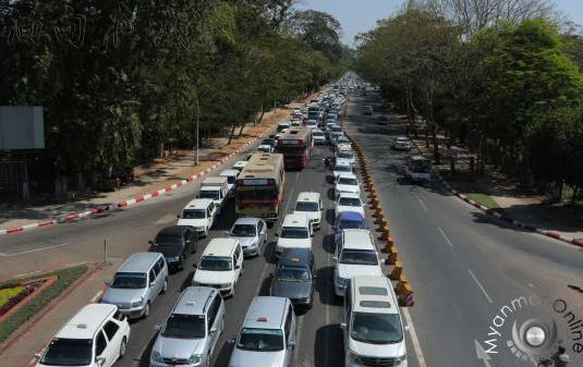 2017年上半年缅甸全国查获201辆无牌照车
