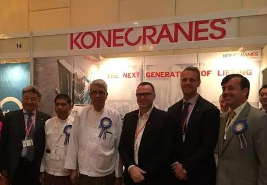 科尼参展于缅甸仰光举行的第15届东盟港口及航运展览及会议