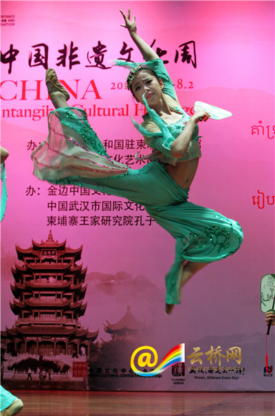 “中国非遗文化周”活动在柬埔寨启