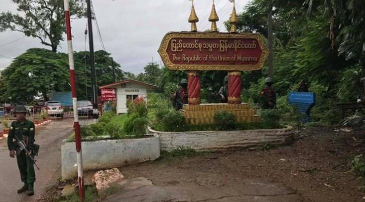 7月26日缅甸政府突然封闭了缅泰边境检查站