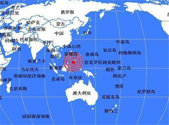 菲律宾棉兰老岛南部发生5.8级地震 暂无伤亡报告