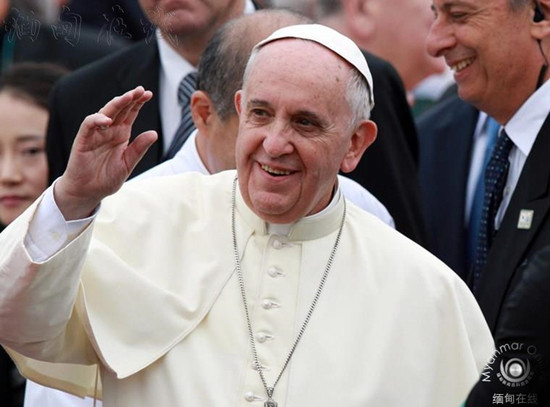 天主教教皇方济各将在11月底访问缅甸