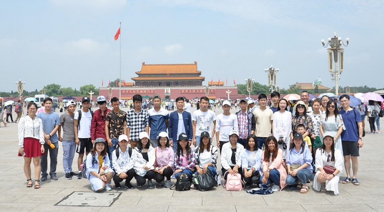 常州工程职业技术学院留学生赴京开启文化体验之旅