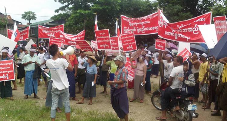 若开民众要求INGO组织全部离开