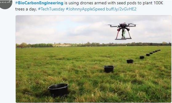 缅甸将用无人机种树​  一天十万棵树