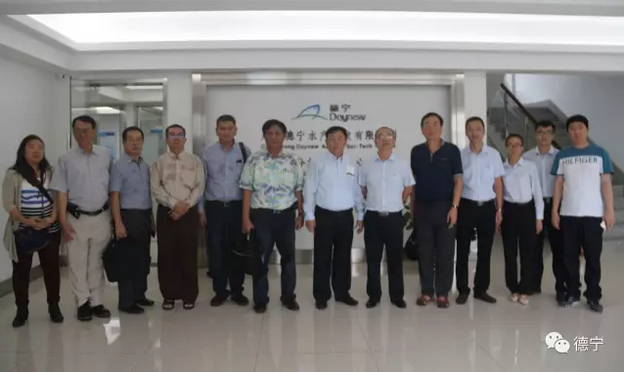 缅甸国家渔业协会代表团到访广东德宁水产公司