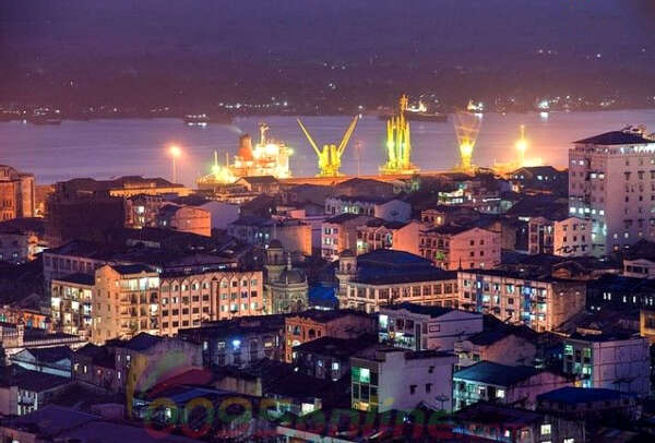 缅仰光港口一年处理的货柜箱数已增至一百多万