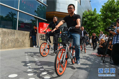 摩拜共享单车宣布进军泰国市场