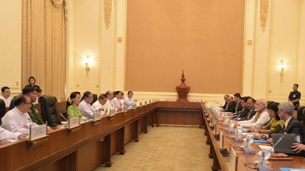 莫迪借罗兴亚人危机示好缅甸 呼吁国际社会尊重缅甸国家统一