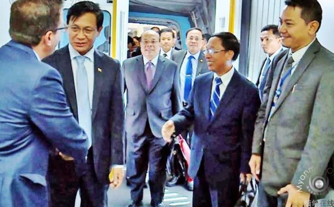 缅甸副总统亨瑞班逖优率领的代表团已经抵达美国纽约