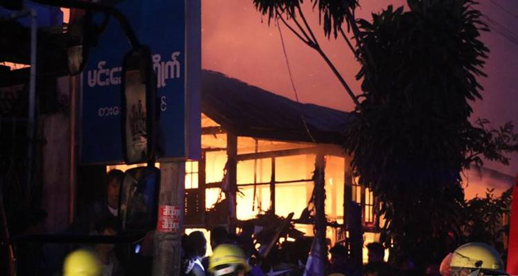 东枝市孔明灯爆炸引发火灾致一人死亡