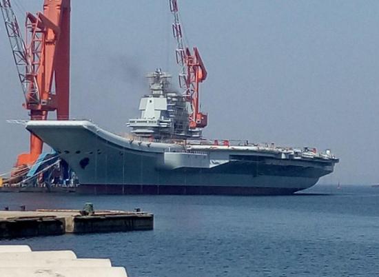 中国首艘国产航母或近期海试