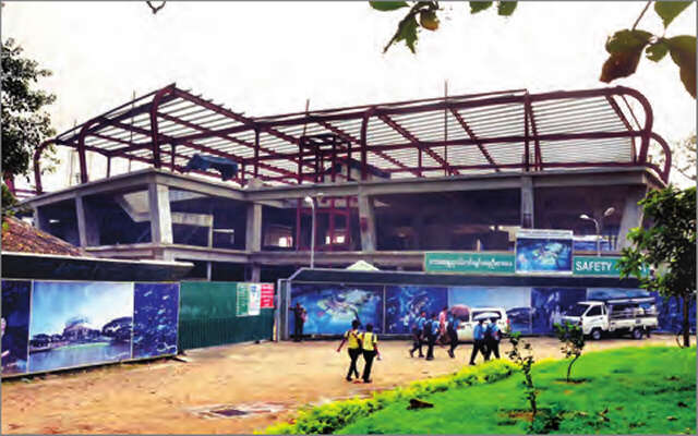 仰光鱼虾水族展览馆将在明年4月完工向民众开放