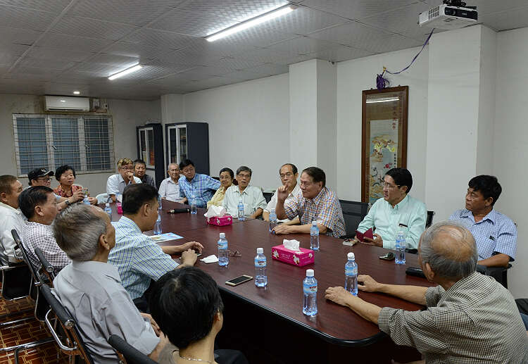 缅甸厦门联合会与厦门缅甸归侨联谊会举行座谈