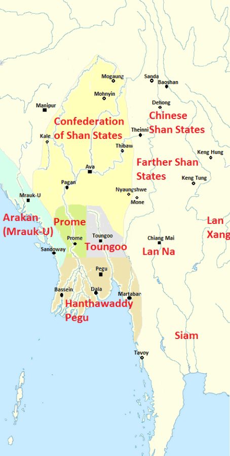 古代缅甸曾多次横扫中南半岛