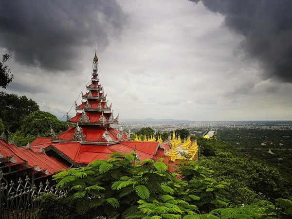 缅北罕见遇上了跨年连绵雨