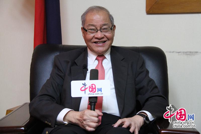 菲律宾驻华大使：“一带一路”倡议为中菲合作带来广阔前景