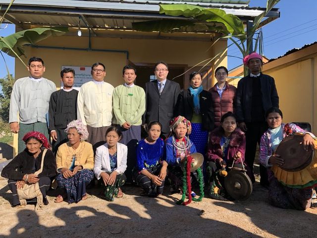 中国驻缅甸大使馆积极帮助缅甸掸邦腊戌开展民生项目