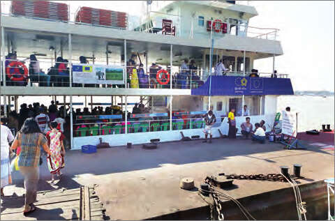 仰光——达拉渡轮每日收入数百万元