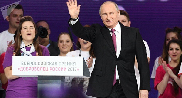 俄民调：74%的俄罗斯人拟在总统选举中支持普京