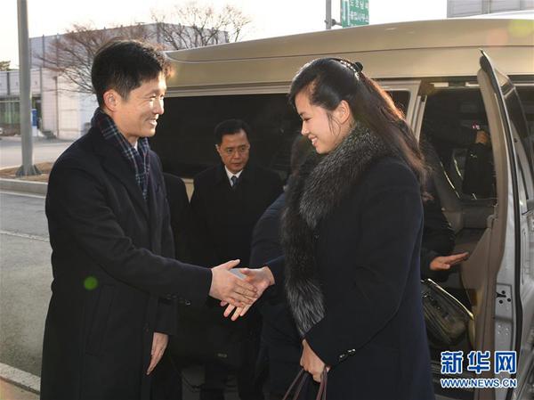 朝鲜艺术演出考察团抵韩进行踩点