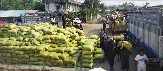 茂都边贸基地已向孟加拉国出口大米13000多吨
