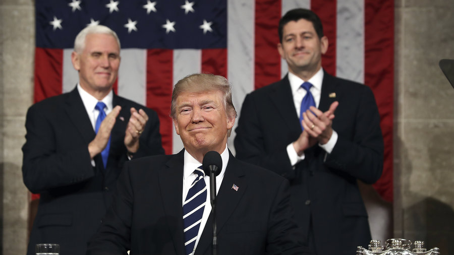 实时更新|特朗普首次发表国情咨文