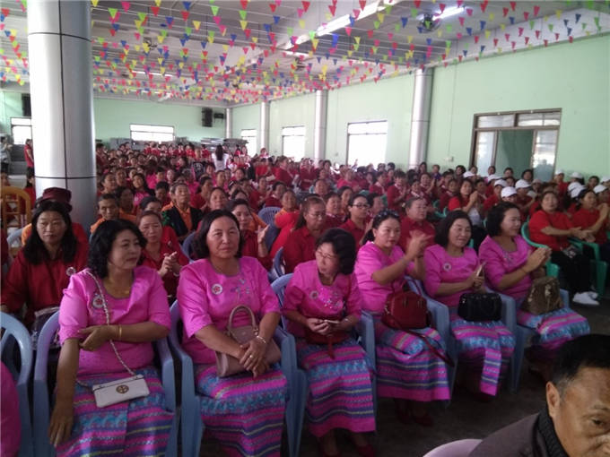 腊戌果敢民族文化总会妇女会举办三八国际妇女节联欢庆会