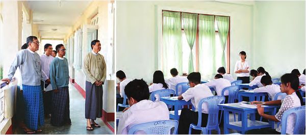 缅甸高考开始，第一天就有55000多名学生缺席