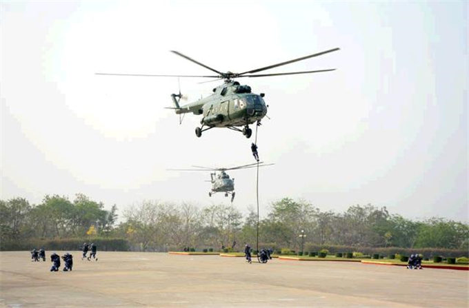 缅甸建军纪念日阅兵