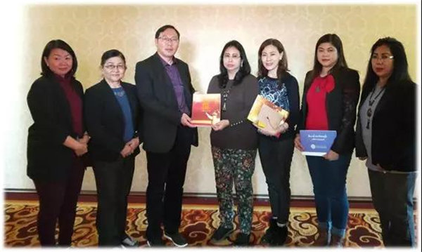 【侨云南】缅甸联邦共和国仰光薇莎卡基金会到丽江考察