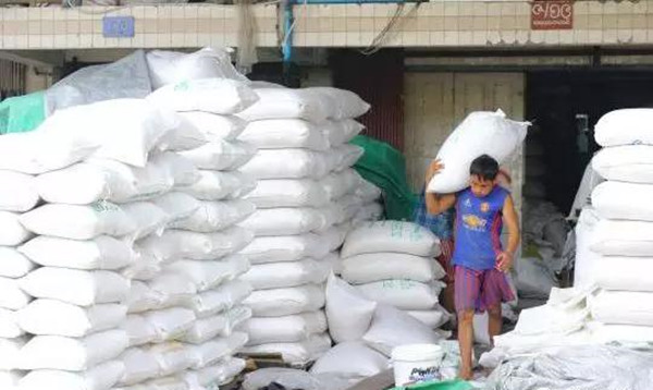 2017 -2018年，缅甸大米出口收入超过11.1亿美元