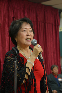 美国南加州缅华会名誉会长朱徐佳（苏顺路）